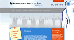 Desktop Screenshot of neurosurgicalassocs.com